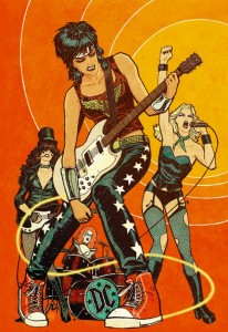 Cliff Chiang’s DC Heroine Rock Band!